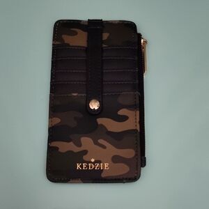 Kedzie Camouflage Essentials Only Zippered Wallet